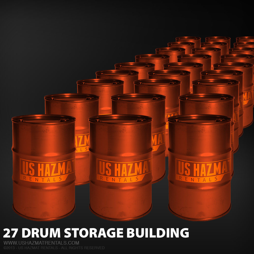 27 Chemical Drum Storage Rentals