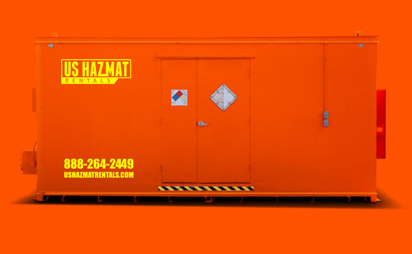 20x8 4 hour fire-rated chemical storage locker