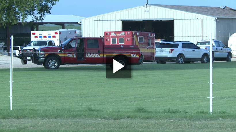 chemical explosion on farm