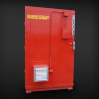 Non Fire-Rated Chemical Storage Locker - HAZMAT CL0806 - Image 2