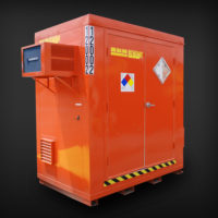 Non Fire-Rated Chemical Storage Locker - HAZMAT CL0806