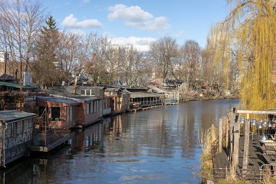 outdoors lockers can contain chemicals from floodwaters.