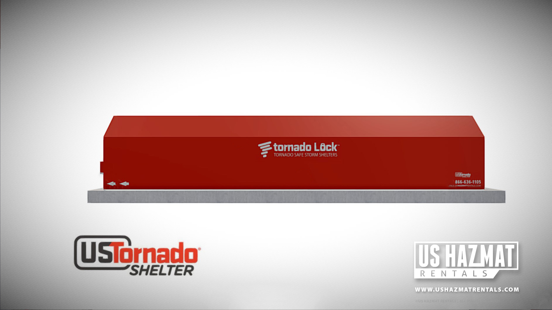 Tornado Shelter Rental Community Safe Room U.S. Hazmat Rentals