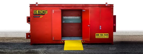 4FS2008 Four Hour Fire Rated Chemical Storage Building by US Hazmat Rentals