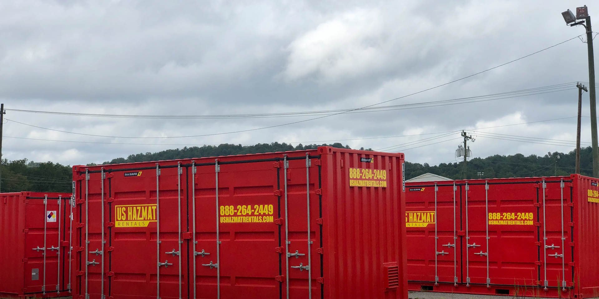 hazmat locker rentals