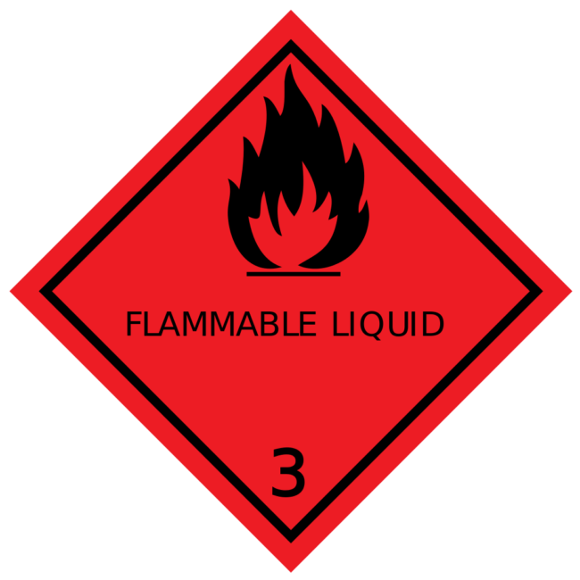 flammable-liquid-sign flammable storage