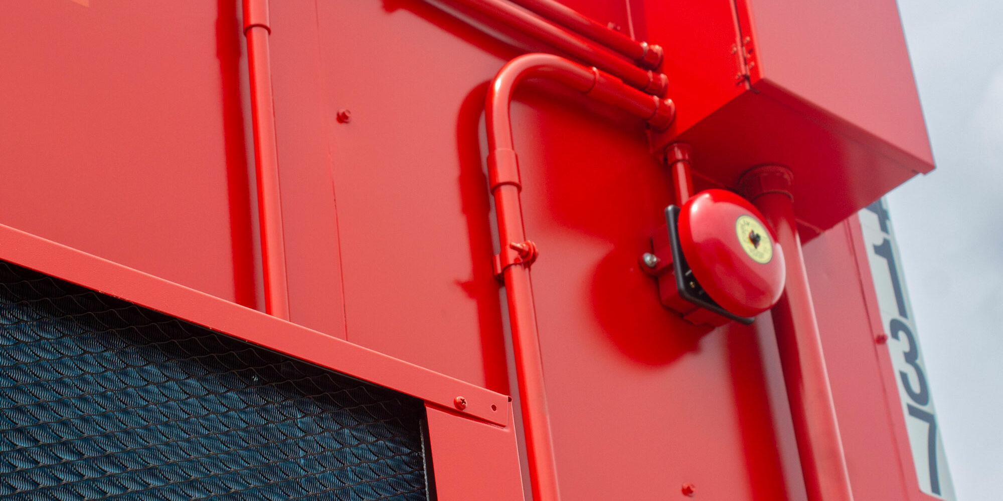 Tote Storage Fire Suppression System Exterior Components Tote Storage Fire Suppression System Exterior Components