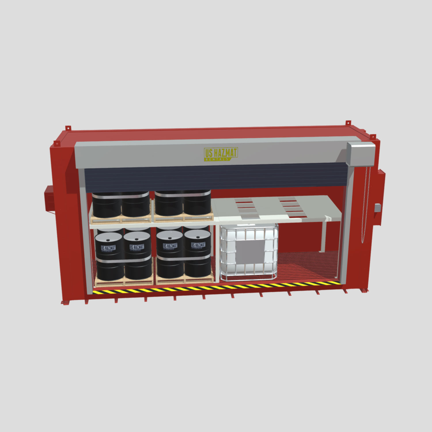 TS2206 Tote Storage 3D Model Preview