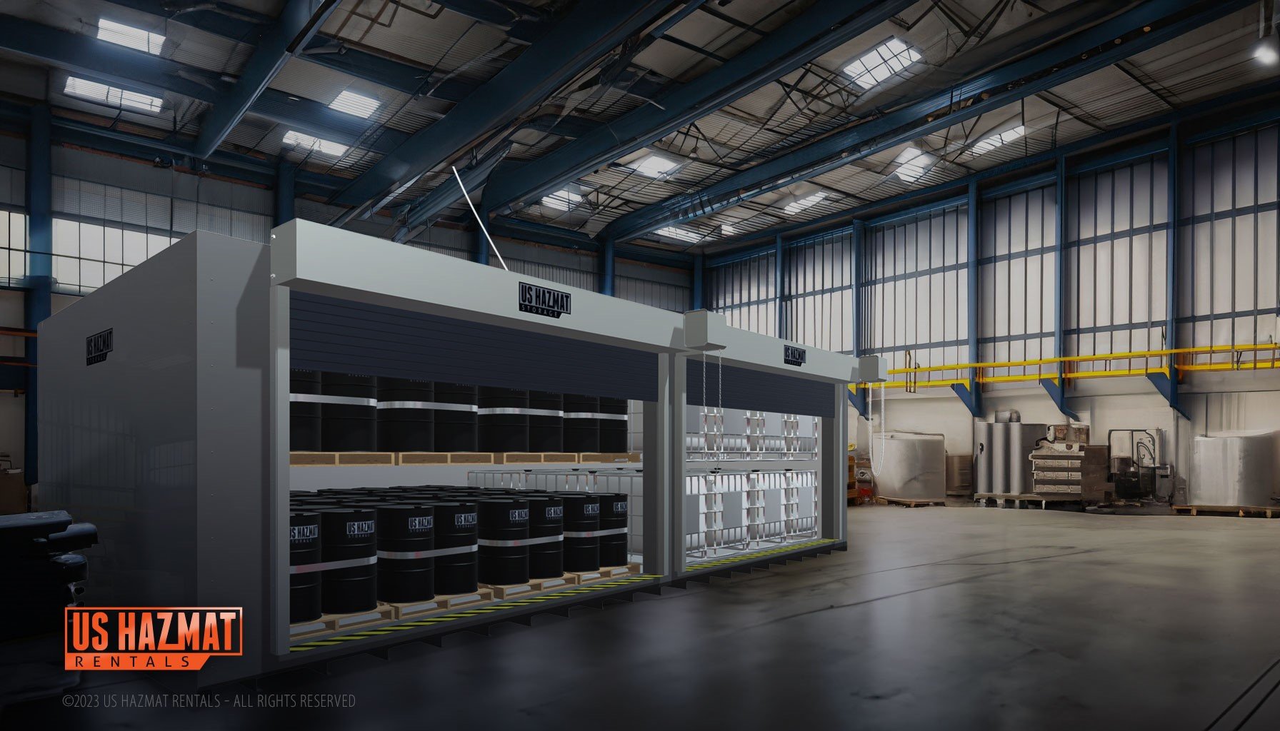 hazmat flammable material storage