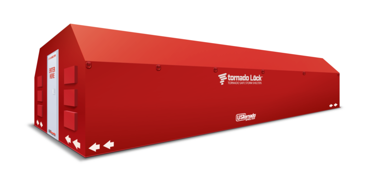 10x40 Tornado Shelter – Concrete Slab Install