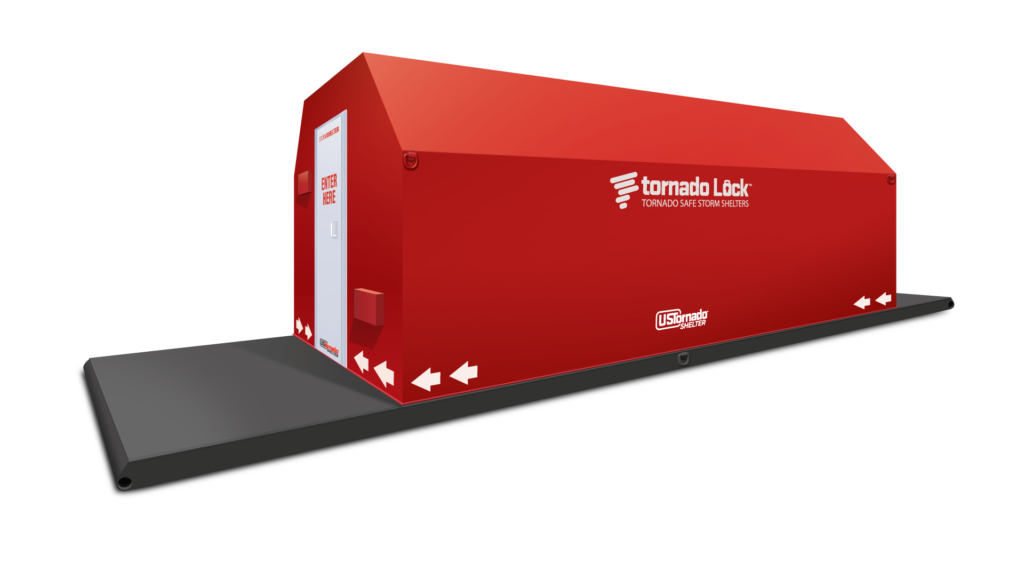 8x20 Tornado Shelter – Mobile Base (No Concrete)
