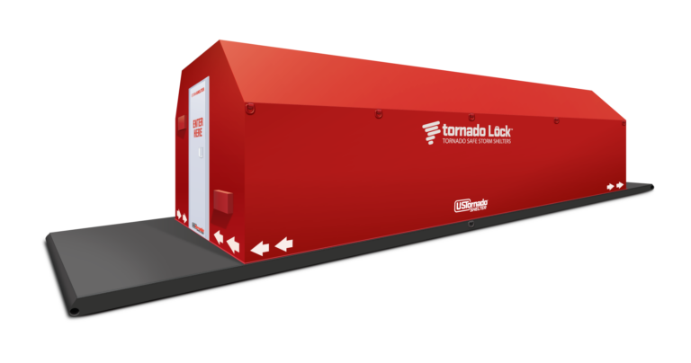 8x30 Tornado Shelter – Mobile Base (No Concrete)