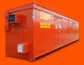 40' Hazardous Material Storage Locker by US Hazmat Rentals