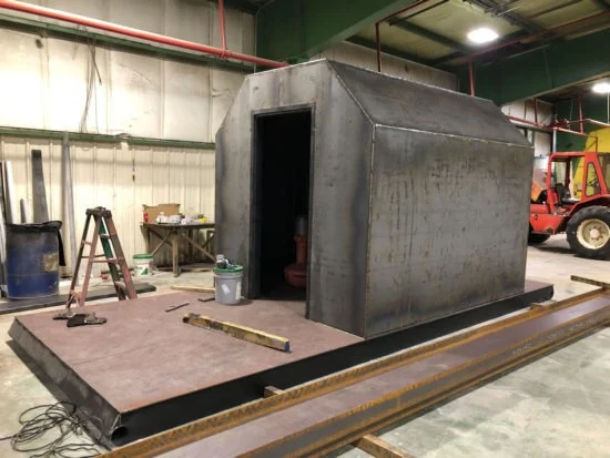 Safe Room Bunker with Base under construction