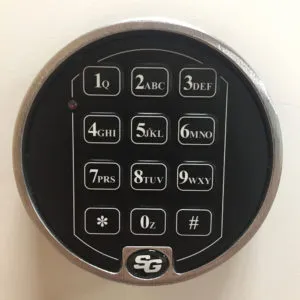 panelized kit security key pad