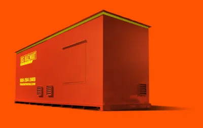 Rent a two hour flammable storage building rated for chemical storage.