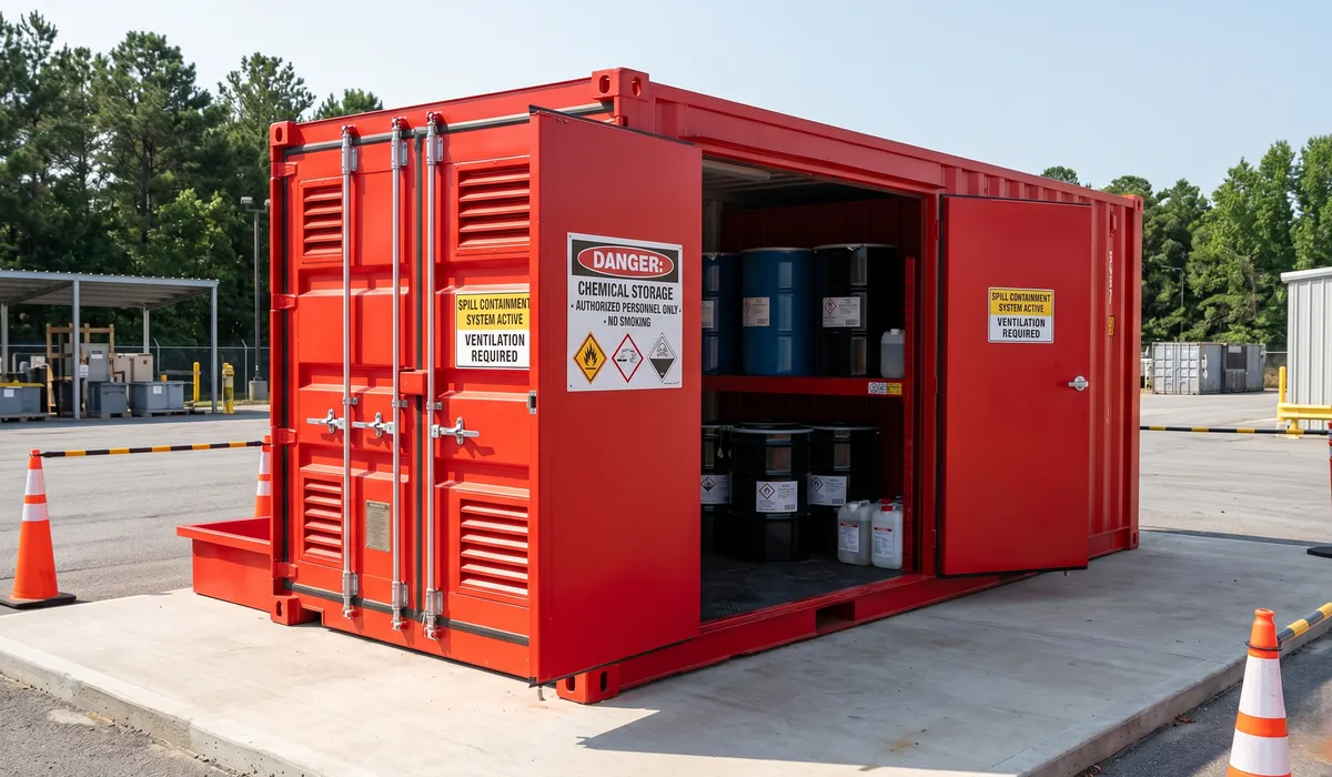 Why Your Project Needs a Modular Hazardous Material Storage Building — Not a Permanent One