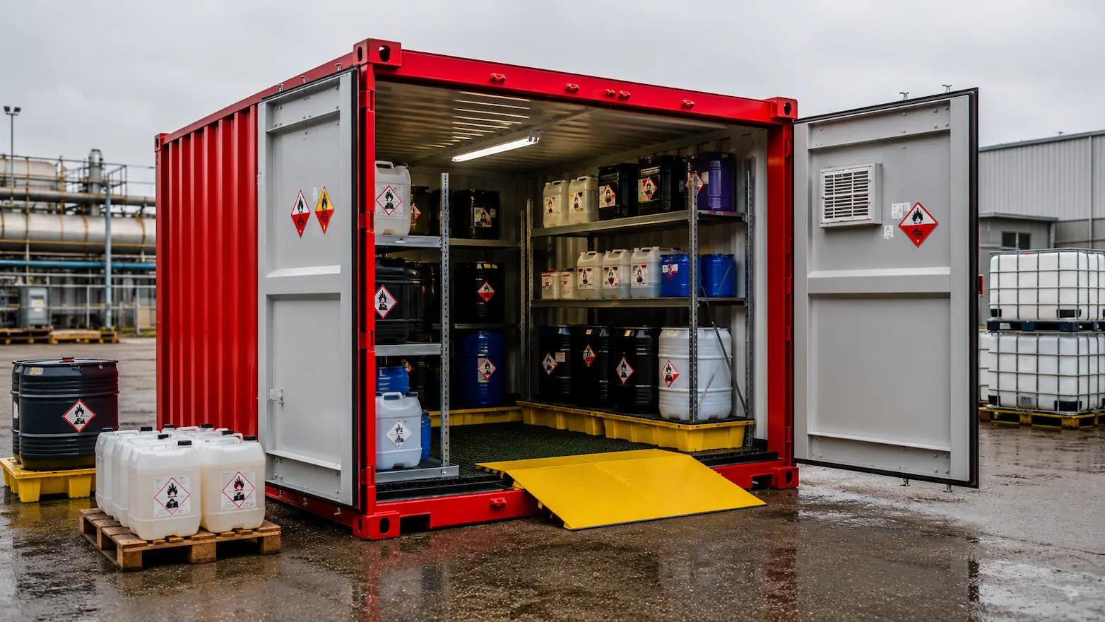 The Ultimate Guide to Renting a Pod for Temporary Chemical Overflow Management By Hazmat Rentals