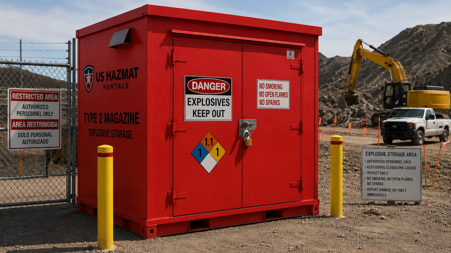 When Is a Type 2 Magazine Mandatory for Your Site by US Hazmat Rentals